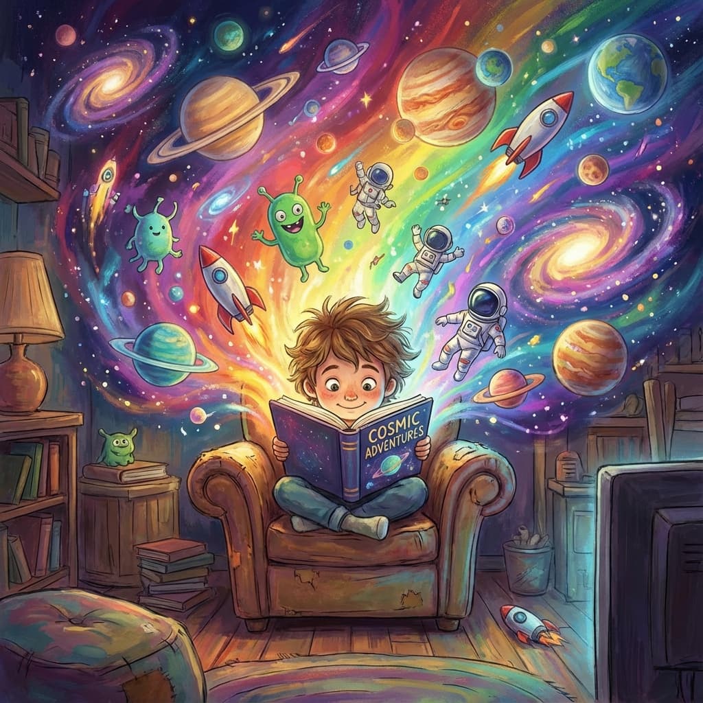 Dezvoltarea Imaginației: Cum Poveștile Modelează Mintea Copilului Tău